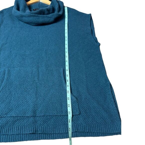 Bryn Walker Cashmere Blend Cowl Neck Pocket Poncho size S - Picture 6 of 6